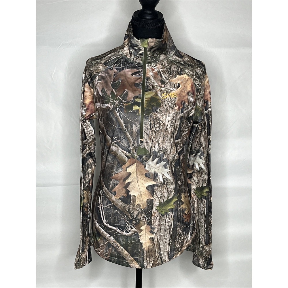 SHE Outdoor Women's Camo Long Sleeve Hunting Shirt Size XS